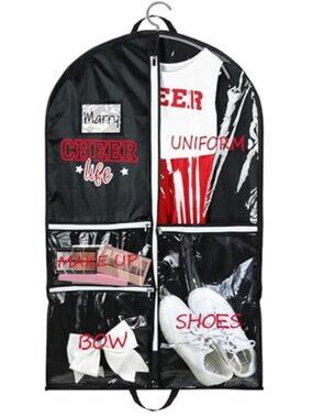 Garment Bag 40 Inch Waterproof Hanging Clothes Bag Travel Dance Storage